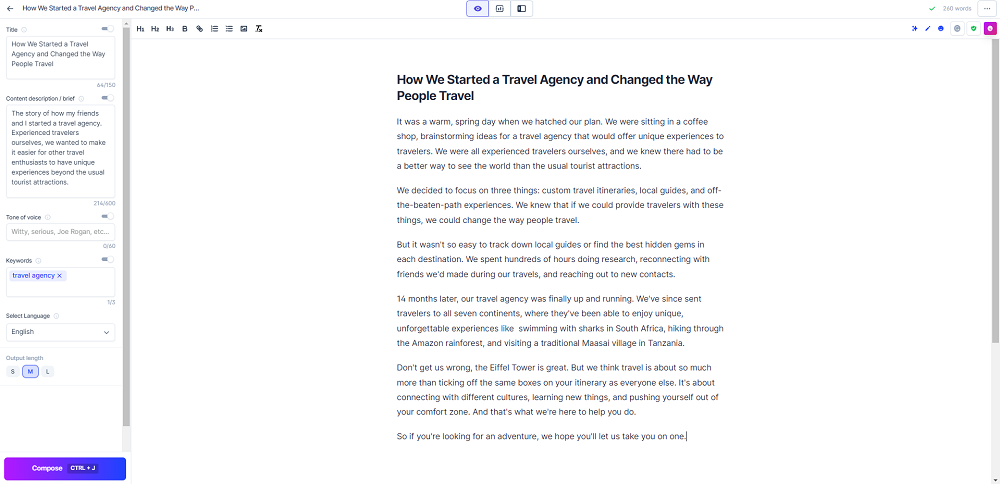 Best Jasper AI Story Generator 2023 - AtOnce